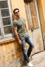 Chic Knigh Men's Pocket Top