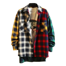 Colorful Lattice Long Sleeves