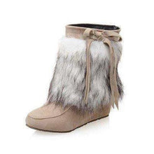 Faux Fur Boots