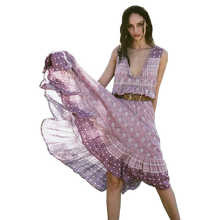 Lavender Hippie Dress