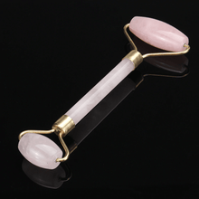 Natural Rose Quartz Roller Massage Toolbeauty tool