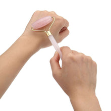 Natural Rose Quartz Roller Massage Toolbeauty tool