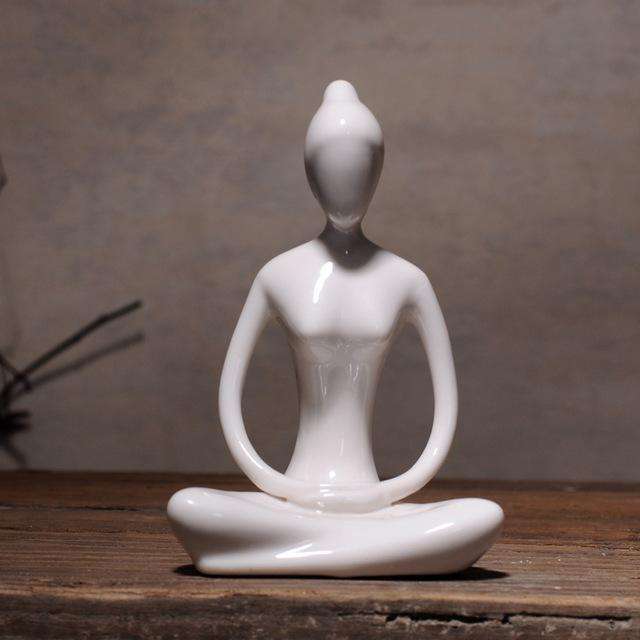 The Modern Yoga Lady,figurine,Mindful Bohemian,Mindful Bohemian