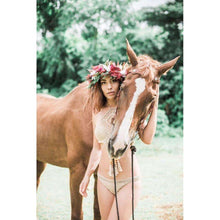 Handmade Knit Bikini -  Free People - Bohochic - Music Festival