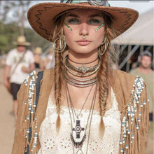 Bohemian Brim Hat -  Free People - Bohochic - Music Festival