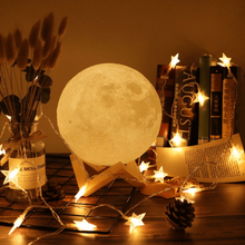 Enchanting 3D Moon Lamphome decoration