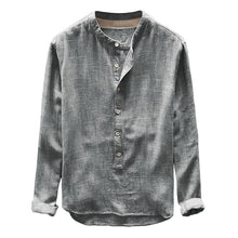 Men's Plus Size Buttoned Top