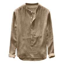 Men's Plus Size Buttoned Top