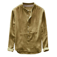 Men's Plus Size Buttoned Top