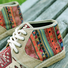 Vintage Hemp Ankle Shoes