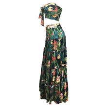 Floral Boho Bandeau & Long Skirt Set