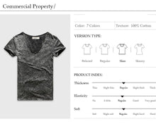 Vintage Washed Style Men's Top