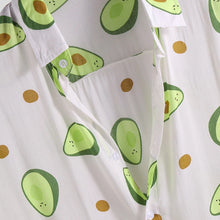 Avocado Button Down Top