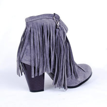 Tassel 'n Fringe Ankle Boots
