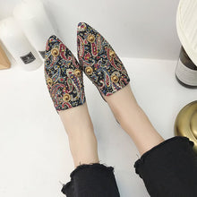 Paisley Pointed Mules