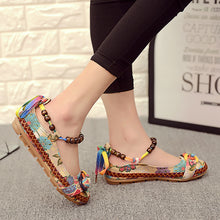 Vintage Ankle Beading Slip-On