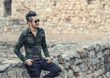 Men's Floral Long Sleeves