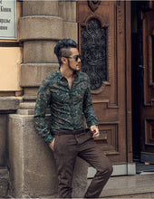 Men's Floral Long Sleeves