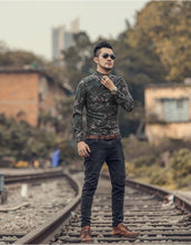 Men's Floral Long Sleeves