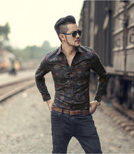 Men's Floral Long Sleeves