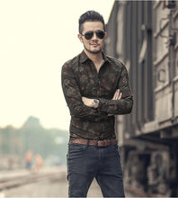 Men's Floral Long Sleeves