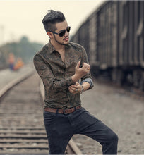 Men's Floral Long Sleeves