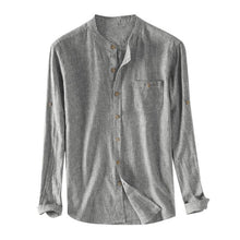 Men's Plus Size Buttoned Top