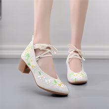 Lace Up Bow Pumps