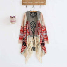 Knit Vintage Poncho - Mindful Bohemian
