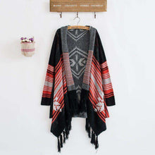 Knit Vintage Poncho - Mindful Bohemian