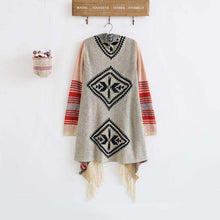 Knit Vintage Poncho - Mindful Bohemian