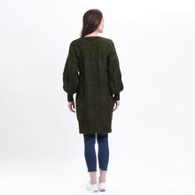 Long Winter Knitted Cardigan