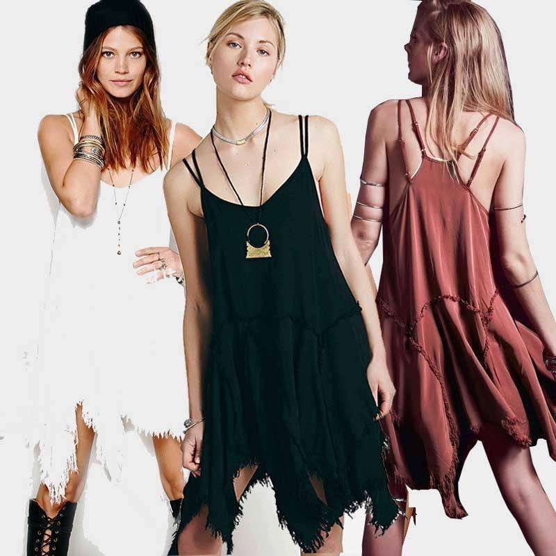 Bold Boho Rebel Dress -  Free People - Bohochic - Music Festival