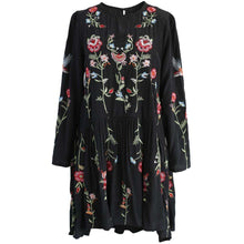 Floral Embroidered Straight Dressdress