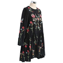 Floral Embroidered Straight Dressdress