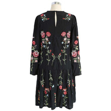 Floral Embroidered Straight Dressdress