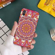 Floral x Mandala Boho iPhone Case