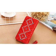 Faux Leather Designer Clutch -  Free People - Bohochic - Music Festival