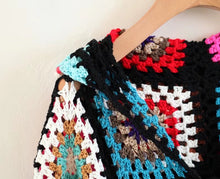 Patchwork Hooded Coat