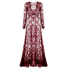 Lace Boho Wedding gown - Mindful Bohemian