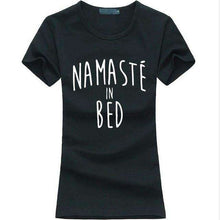 Namaste in Bed Tshirt - Mindful Bohemian