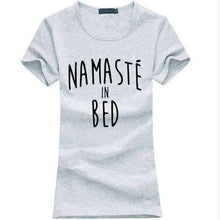 Namaste in Bed Tshirt - Mindful Bohemian