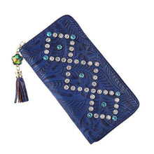 Faux Leather Designer Clutch -  Free People - Bohochic - Music Festival