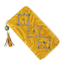 Faux Leather Designer Clutch -  Free People - Bohochic - Music Festival