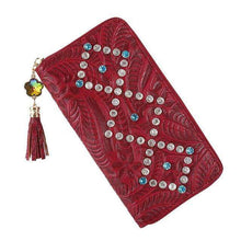 Faux Leather Designer Clutch -  Free People - Bohochic - Music Festival