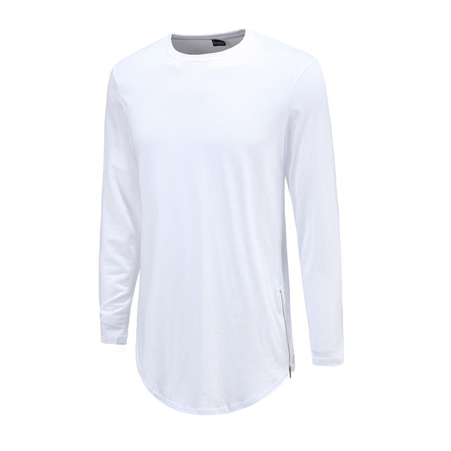 Men's Longline Long Sleeve Shirt