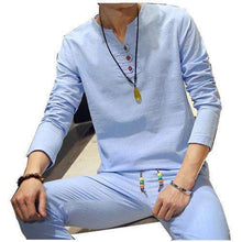 Men's Linen Shirt,mens,Mindful Bohemian,Mindful Bohemian