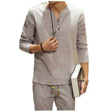 Men's Linen Shirt,mens,Mindful Bohemian,Mindful Bohemian