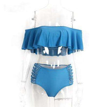 High Waist Bandeau Bikini -  Free People - Bohochic - Music Festival