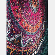 Floral Indian Elephant Tapestry -  Free People - Bohochic - Music Festival